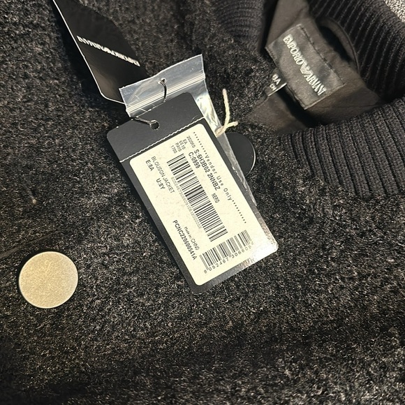 Emporio Armani, girls shearling jacket - Picture 6 of 6